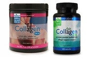 Neocell Fish Collagen with Hyaluronic Acid Combo - 7 oz + 120 tablets